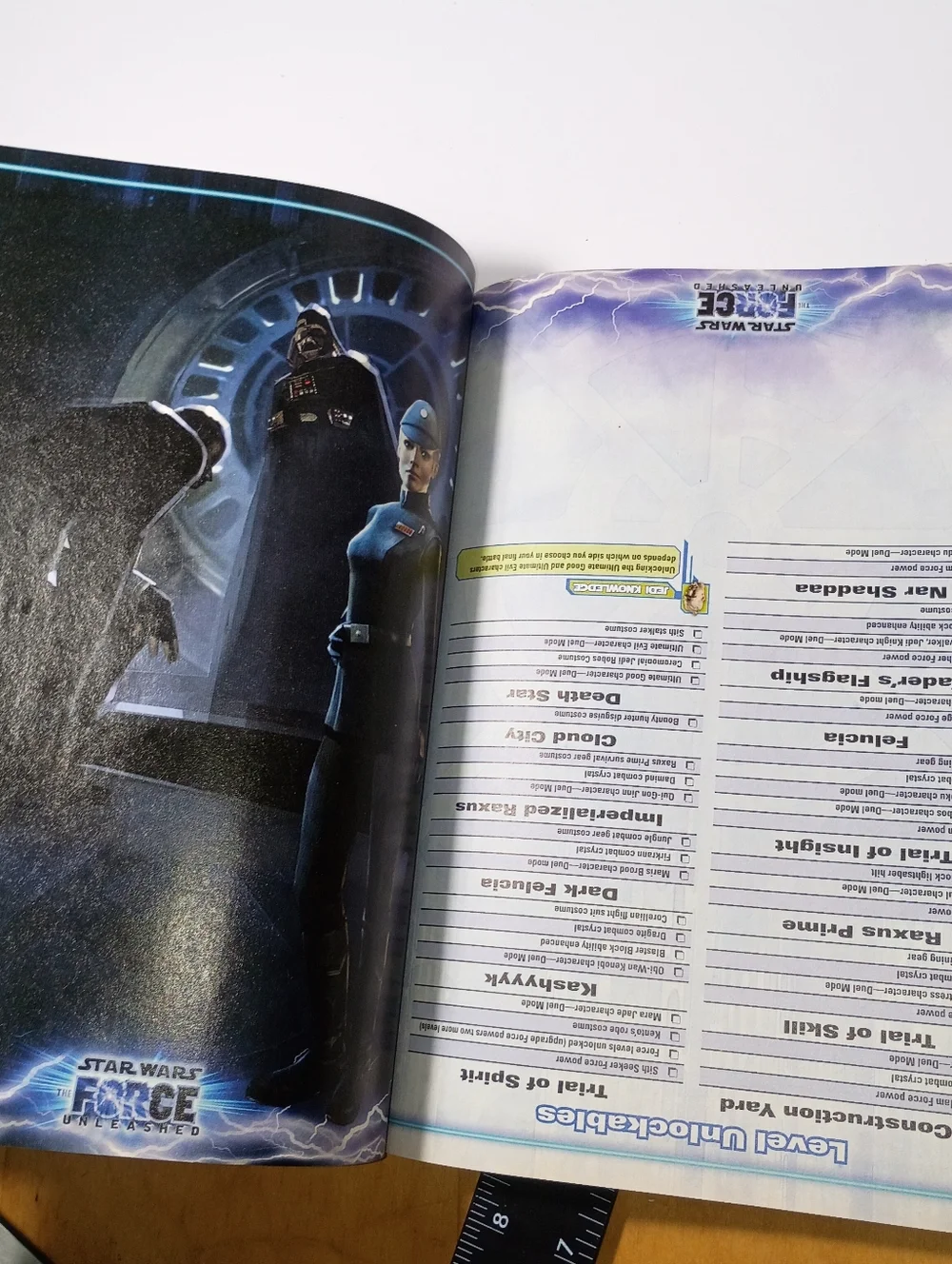 Star Wars: The Force Unleashed Strategy Guide For Wii, Xbox 360 & Playstation 3